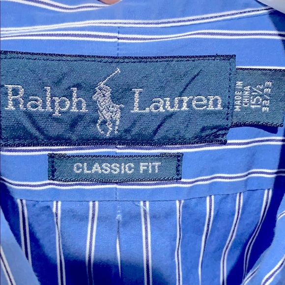 Ralph Lauren classic fit button down 15 1/2 - Picture 2 of 2